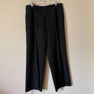 Nygard Collection Brown stripe, wide leg pants, Size 12P